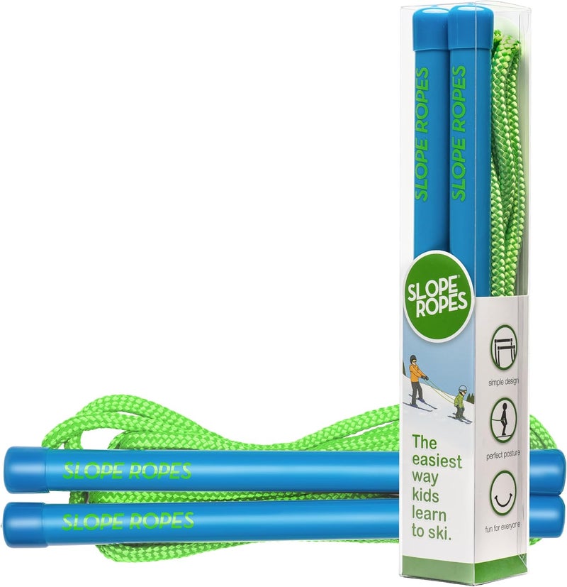 Slope Ropes Kids Ski Trainer to Teach Kids to Downhill Ski Safely with Proper Posture, Simple Harness Free Design, Fun for Parents and Kids - Image 1